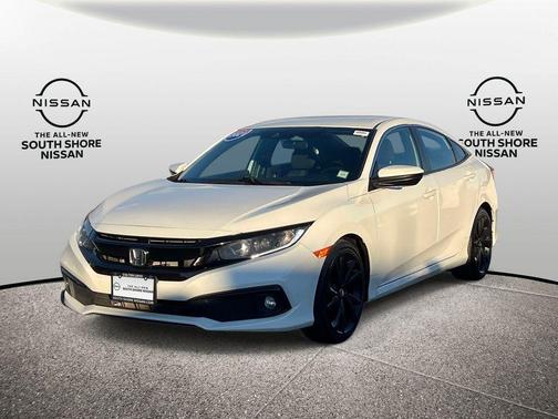 Gun Metallic 2021 Honda Civic Sport
