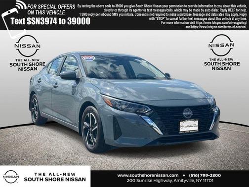 Atlantic Gray M 2025 Nissan Sentra SV