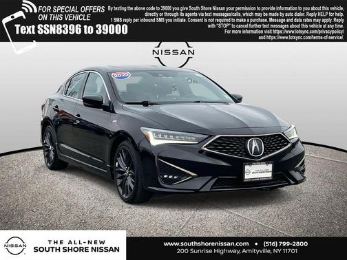 2022 Acura ILX TECHNOLOGY&A-SPEC PACKAGES