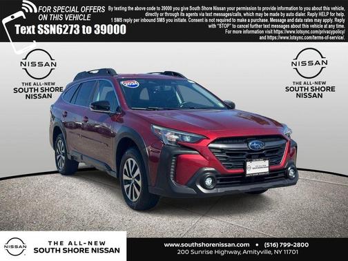 Crimson Red Pearl 2024 Subaru Outback Premium