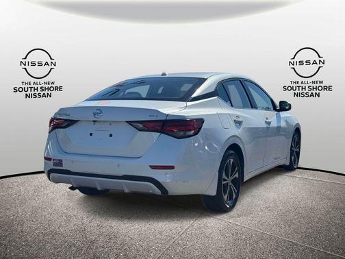 Aspen White 2023 Nissan Sentra SV