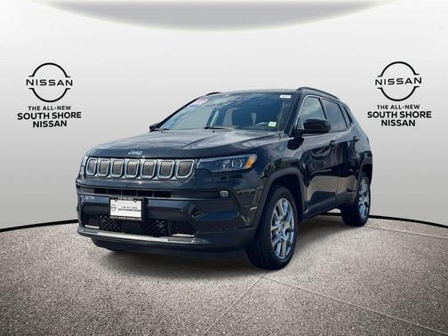 Diamond Black 2022 Jeep Compass Latitude Lux
