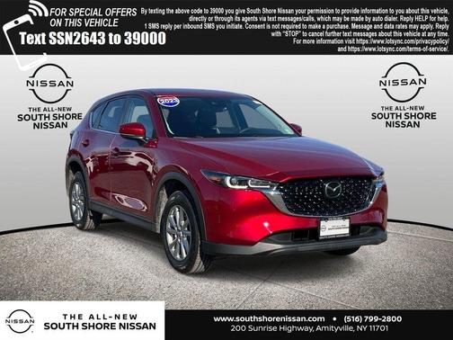 Soul Red Crystal Metallic 2023 Mazda CX-5 2.5 S Select Package