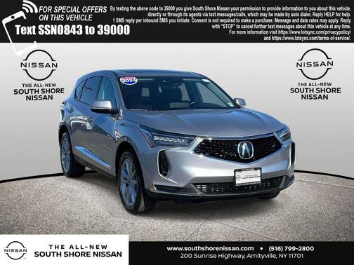 Lunar Silver Metallic 2024 Acura RDX Base