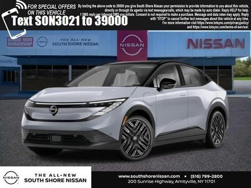 Boulder Gray Metallic 2026 Nissan Leaf PLATINUM+