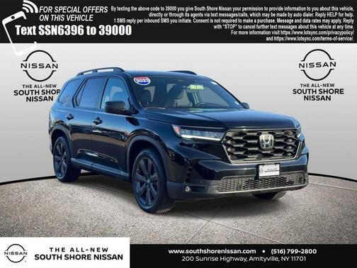 Crystal Black Pearl 2023 Honda Pilot Sport