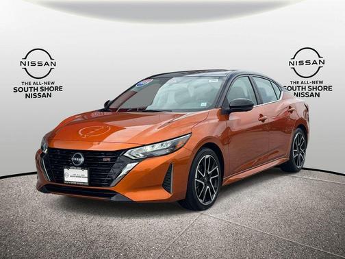 Orange Metallic 2025 Nissan Sentra SR