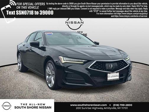 Majestic Black Pearl 2023 Acura TLX Technology