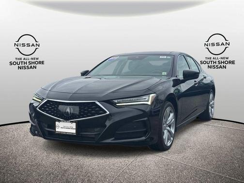 Majestic Black Pearl 2023 Acura TLX Technology