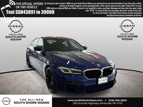 Bay Blue 2023 BMW M5 Base
