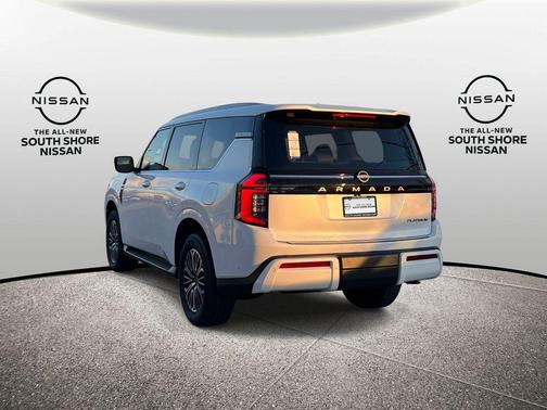 Aspen White 2026 Nissan Armada Platinum