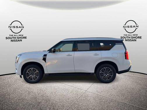Aspen White 2026 Nissan Armada Platinum