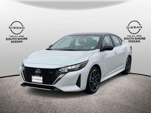 Aspen White 2025 Nissan Sentra SR