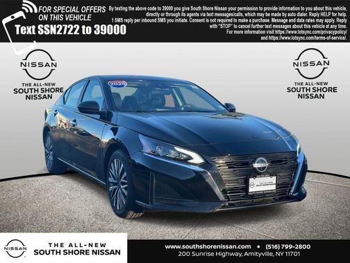 Super Black 2025 Nissan Altima SV