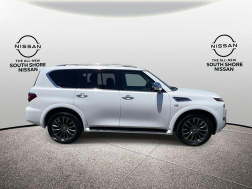 Aspen White 2022 Nissan Armada Platinum