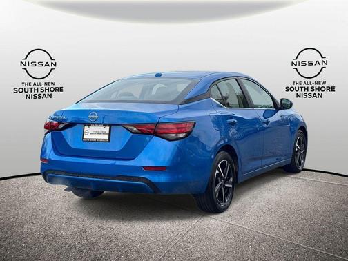 Electric Blue Metallic 2025 Nissan Sentra SV