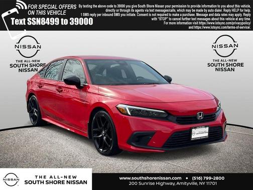 Rallye Red 2024 Honda Civic Sport