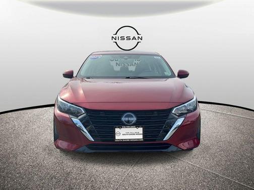 Scarlet Ember 2025 Nissan Sentra SV