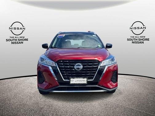 2 Tone Red / Black 2023 Nissan Kicks SV