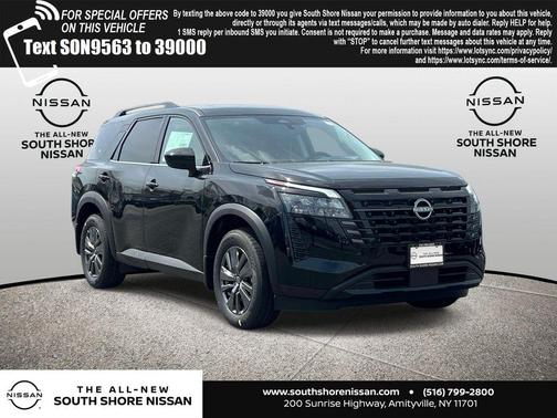 Black 2026 Nissan Pathfinder SV