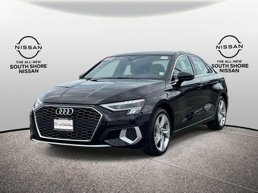 Brilliant Black 2024 Audi A3 40 Premium