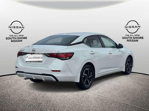 Cloud White 2025 Nissan Sentra SV