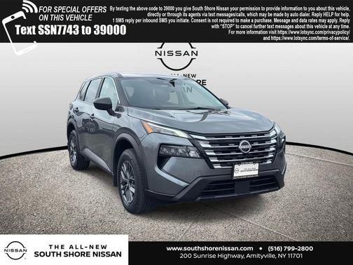 Gun Metallic 2025 Nissan Rogue S