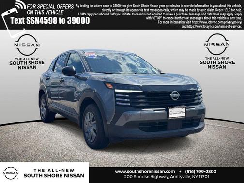 Gun Metallic 2025 Nissan Kicks S