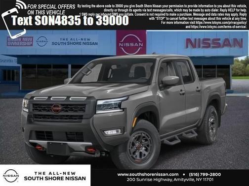Gun Metallic 2026 Nissan Frontier PRO-4X