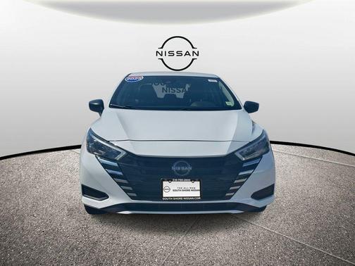 Cloud White 2025 Nissan Versa S