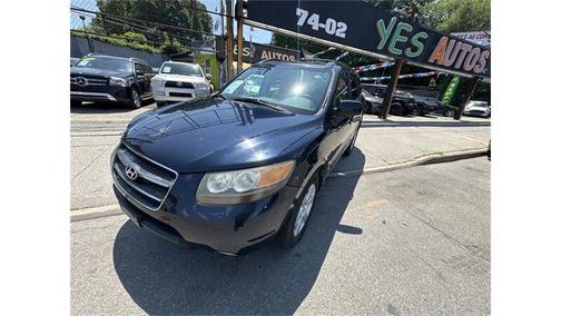 Blue 2007 Hyundai SANTA FE SE