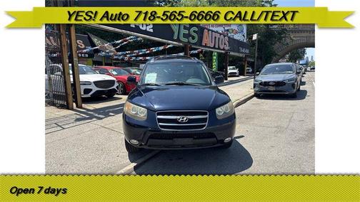 Blue 2007 Hyundai SANTA FE SE