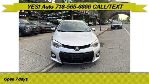Silver 2016 Toyota Corolla S