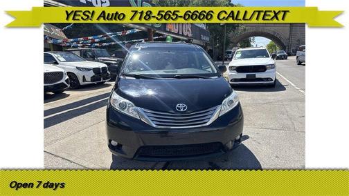 Black 2017 Toyota Sienna XLE