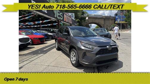 Gray 2021 Toyota RAV4 LE