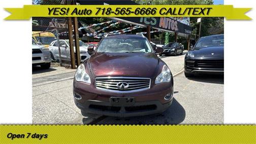 Midnight Garnet 2015 INFINITI QX50 Journey