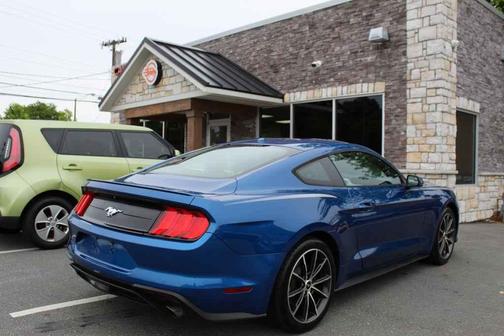 Lightning Blue 2018 Ford Mustang EcoBoost Premium