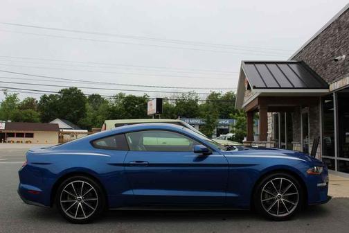 Lightning Blue 2018 Ford Mustang EcoBoost Premium