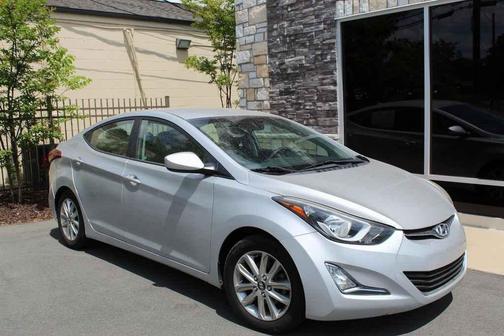 Shimmering Air Silver 2015 Hyundai ELANTRA SE