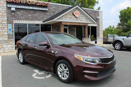 Sangria Red 2017 Kia Optima LX