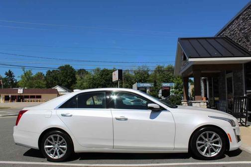 Crystal White Tri-Coat 2019 Cadillac CTS 3.6L Luxury