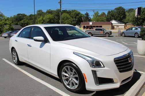 Crystal White Tri-Coat 2019 Cadillac CTS 3.6L Luxury