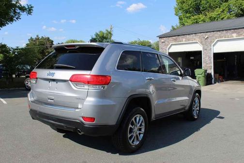 Billet Silver Clearcoat Metallic 2015 Jeep Grand Cherokee Limited