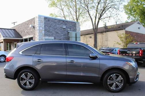 Modern Steel Metallic 2017 Acura MDX 3.5L
