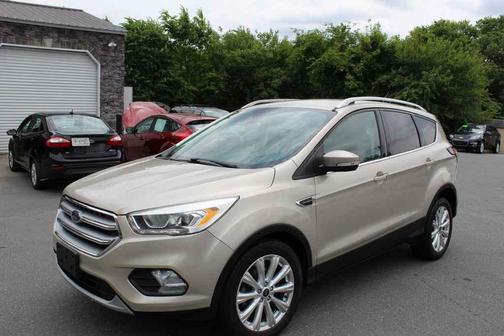 White Gold 2017 Ford Escape Titanium