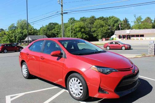Barcelona Red Metallic 2019 Toyota Corolla LE