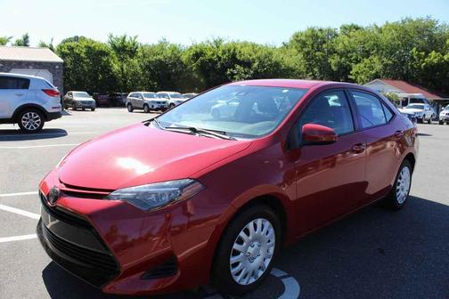 Barcelona Red Metallic 2019 Toyota Corolla LE