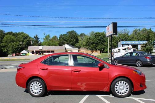 Barcelona Red Metallic 2019 Toyota Corolla LE