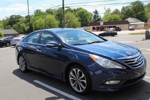 Pacific Blue Pearl 2014 Hyundai SONATA Limited 2.0T