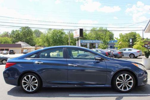 Pacific Blue Pearl 2014 Hyundai SONATA Limited 2.0T